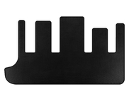 Chrysler Voyager 2001–2007 EVA kofferbakmat (voor Grand Voyager, zwart) foto 3