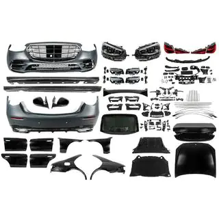 Facelift set voor W223 AMG Line (met deurgrepen en inserts) Mercedes S-class W221 2005–2013 foto 1