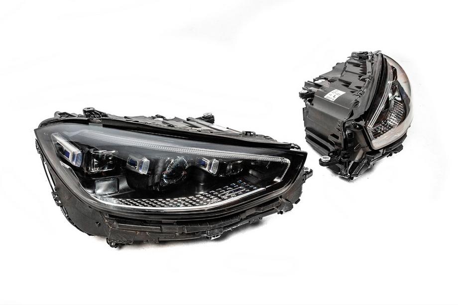 Mercedes S-class W221 2005–2013 Facelift set voor W223 AMG Line (met deurgrepen en inserts) Foto 25