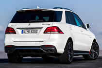 Mercedes GLE/ML-klasse W166 2011–2018 Bodykit GLE63 AMG (met achterbumper) foto 3