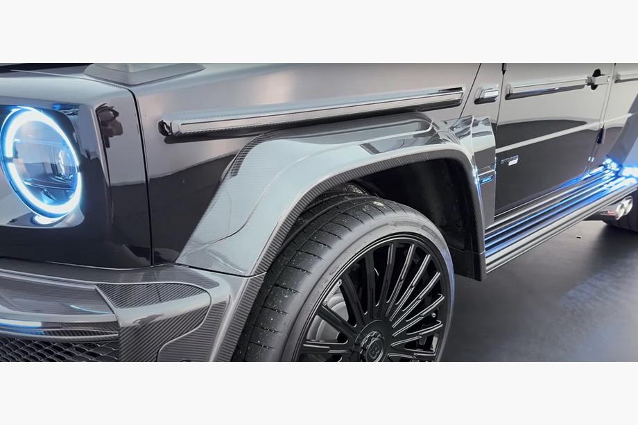 Mercedes G class W465 2025– BRB Carbon sierlijsten (10 stuks) Foto 1