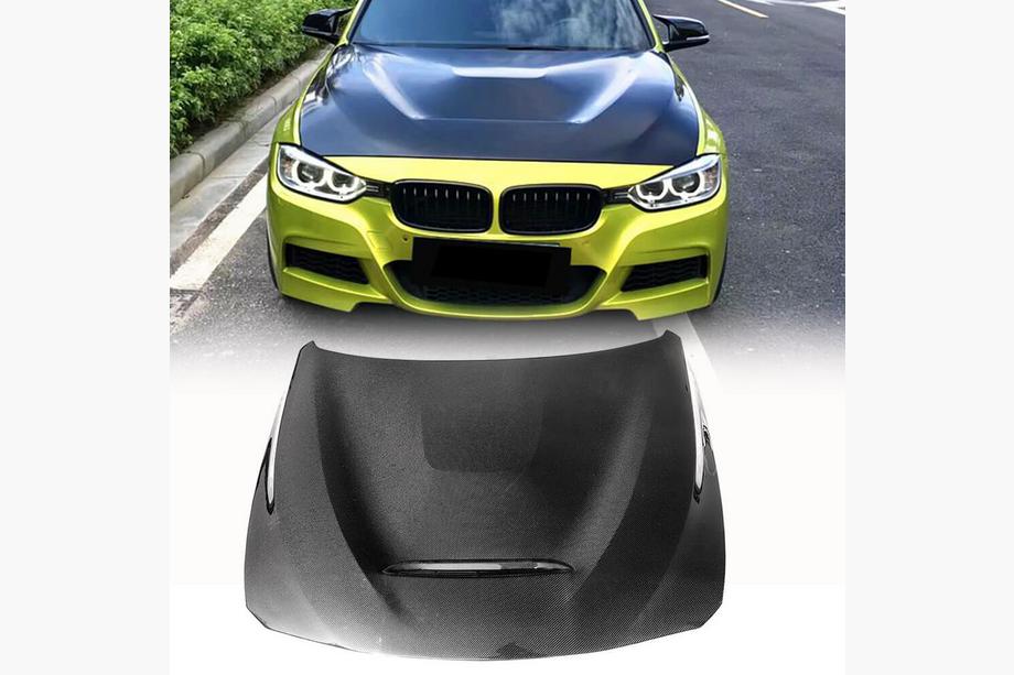 BMW 3 Serie F30/F31 2012–2019 Motorkap GTS-Style V1 (voor F30/F31, carbon) Image