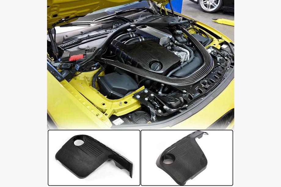 BMW 3 Serie F30/F31 2012–2019 Motordeksel (voor F80, carbon) Image