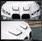 BMW 4-serie G22/23/26 2020– Carbon afdekplaat onder de motorkap (2021+) foto 5
