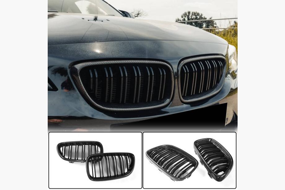 BMW 2-serie F22/F23 2014–2021 Carbon nierengrilles V2 Foto 1