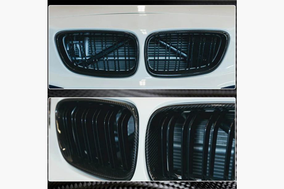 BMW 2-serie F22/F23 2014–2021 Carbon nierengrilles V2 Foto 3