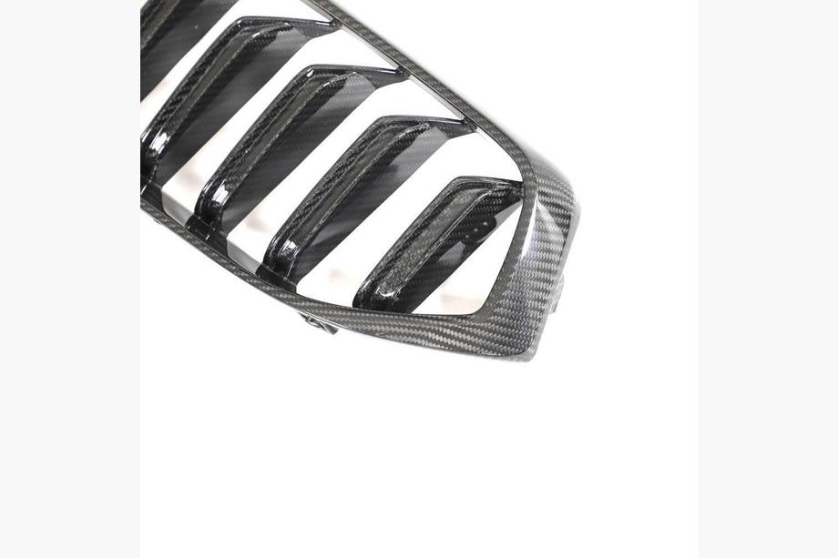 BMW 6-serie G32 2017– M-Look V1 nierroosters (2020-2023, Carbon) Foto 4