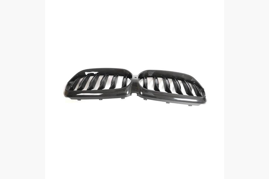 BMW 6-serie G32 2017– M-Look V1 nierroosters (2020-2023, Carbon) Foto 7