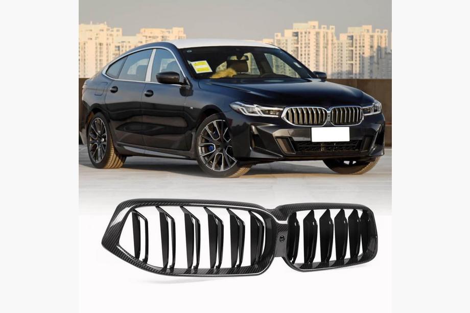 BMW 6-serie G32 2017– Niergrilles M-Look V2 (2020-2023, Carbon) Image