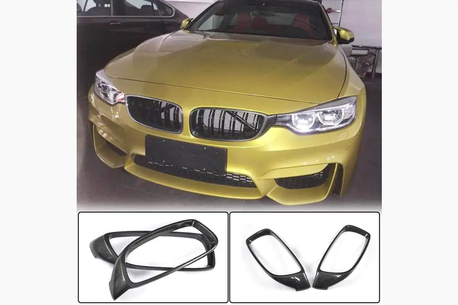 BMW 4 Serie F32/F33/F36 2012–2020 Grille omlijsting (Carbon) Image
