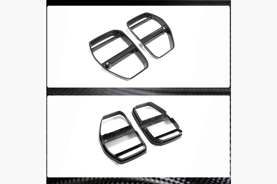 BMW 4-serie G22/23/26 2020– V3 luchtinlaten (voor G82/G83, carbon) Foto 2