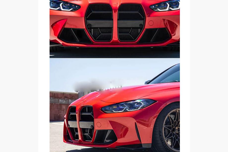 BMW 4-serie G22/23/26 2020– ABS V4 nierroosters (voor G82/G83 2021+) Foto 2