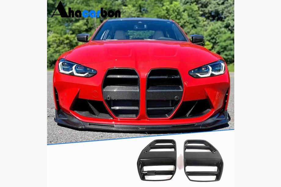 BMW 4-serie G22/23/26 2020– V4 nierengrille (voor G82/G83, carbon) Image