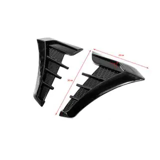 Universele ventilatie-inserts voor spatborden, type D (dummy, 2 stuks) foto 4