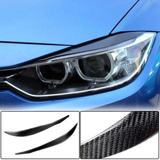 Koplampwimpers V2 (voor F30, carbon) BMW 3 Serie F30/F31 2012–2019 foto 1