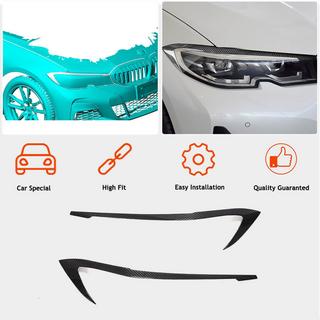 Koplampwimpers (2018-2022, Carbon) BMW 3 Serie G20/G21 2018– foto 2
