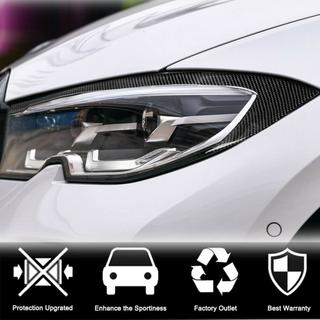 Koplampwimpers (2018-2022, Carbon) BMW 3 Serie G20/G21 2018– foto 3