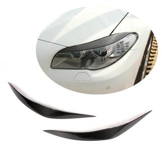 Koplampwimpers (2010-2013, carbon) BMW 5 Serie F10/F11 2010–2016 foto 1