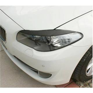 Koplampwimpers (2010-2013, carbon) BMW 5 Serie F10/F11 2010–2016 foto 3