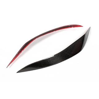 Koplampwimpers (2010-2013, carbon) BMW 5 Serie F10/F11 2010–2016 foto 4
