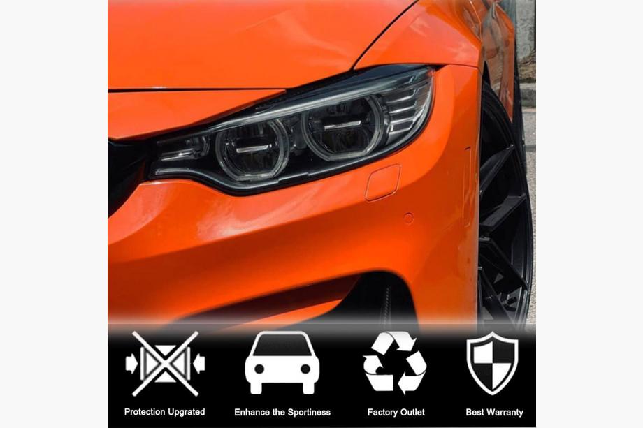 BMW 3 Serie F30/F31 2012–2019 Koplampwimpers V1 (voor F80, carbon) Foto 2