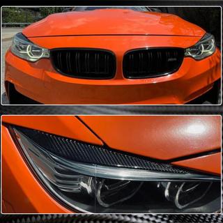 Koplampwimpers V1 (Carbon) BMW 4 Serie F32/F33/F36 2012–2020 foto 3