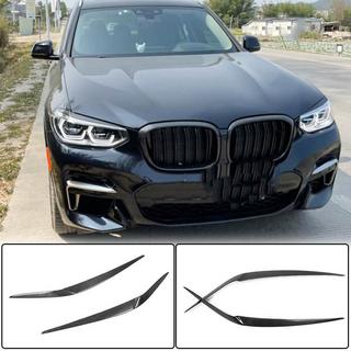 Koplampwimpers (2018-2021, Carbon) BMW X3 G01 2018– foto 1