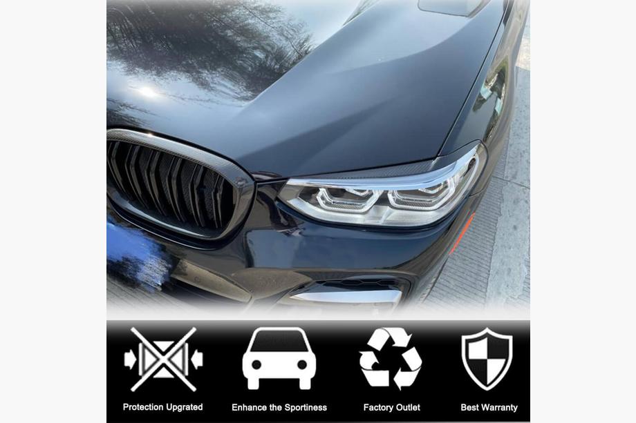 BMW X3 G01 2018– Koplampwenkbrauwen FRP V3 Foto 3