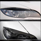 BMW X6 E71 2008–2014 Koplampwimpers (Carbon) foto 4