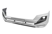 Toyota Land Cruiser Prado 150 2009–2023 Voor- en achterbumper lip spoilers Luxury (2013-2017) Zwarte kleur foto 4