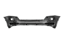 Toyota Land Cruiser Prado 150 2009–2023 Voor- en achterbumper lip spoilers Luxury (2013-2017) Zwarte kleur foto 7