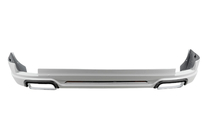 Toyota Land Cruiser Prado 150 2009–2023 Voor- en achterbumper lip spoilers Luxury (2013-2017) Zwarte kleur foto 8