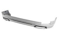 Toyota Land Cruiser Prado 150 2009–2023 Voor- en achterbumper lip spoilers Luxury (2013-2017) Zwarte kleur foto 9