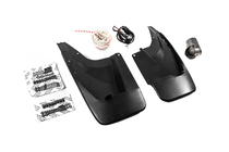 Toyota Land Cruiser Prado 150 2009–2023 Voor- en achterbumper lip spoilers Luxury (2013-2017) Zwarte kleur foto 14