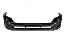 Toyota Land Cruiser Prado 150 2009–2023 Voor- en achterbumper lip spoilers Luxury (2013-2017) Zwarte kleur foto 16