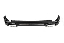 Toyota Land Cruiser Prado 150 2009–2023 Voor- en achterbumper lip spoilers Luxury (2013-2017) Zwarte kleur foto 20