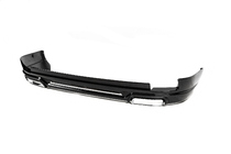 Toyota Land Cruiser Prado 150 2009–2023 Voor- en achterbumper lip spoilers Luxury (2013-2017) Zwarte kleur foto 21
