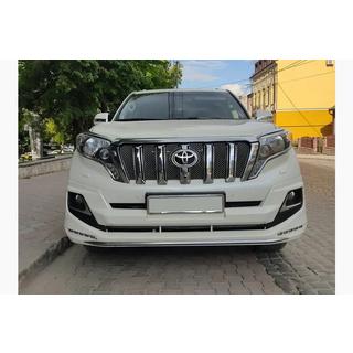 Voor- en achterbumper lip spoilers Luxury (2013-2017) Toyota Land Cruiser Prado 150 2009–2023 foto 1