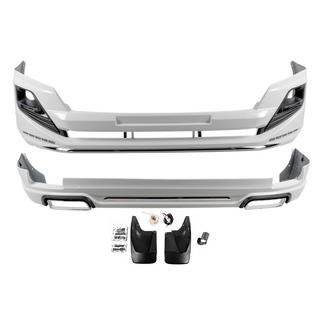 Voor- en achterbumper lip spoilers Luxury (2013-2017) Toyota Land Cruiser Prado 150 2009–2023 foto 2