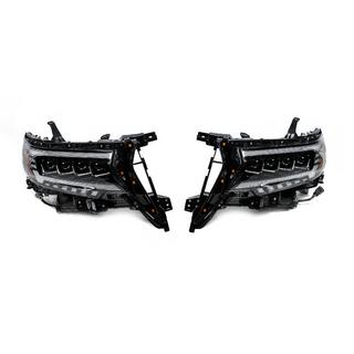 Koplampen Lexus-design 4-LED V2 (2017+, 2 stuks) Toyota Land Cruiser Prado 150 2009–2023 foto 2