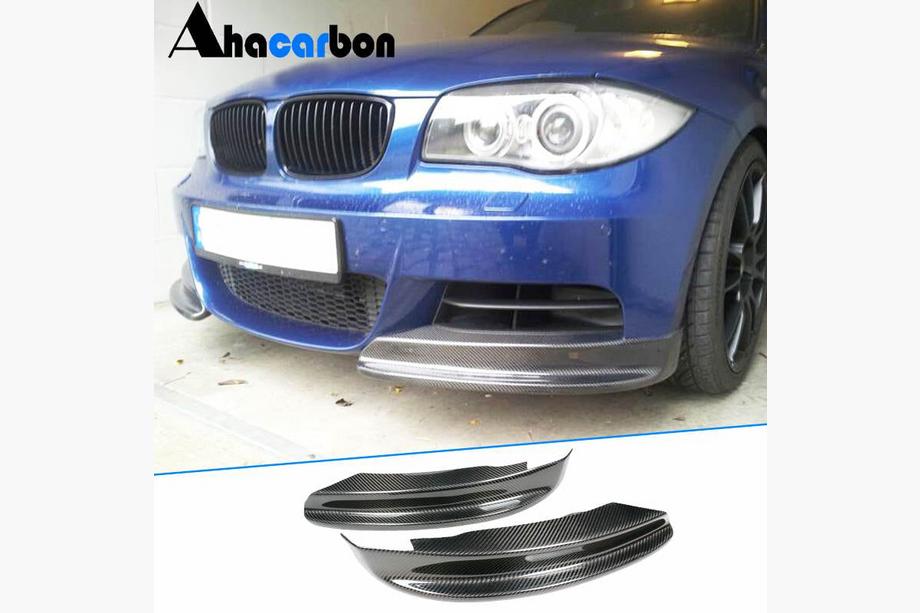 BMW 1 Serie E81/E82/E87/E88 2004–2011 Frontbumper flaps Flap (voor E82/E88 M-Sport, carbon) Image