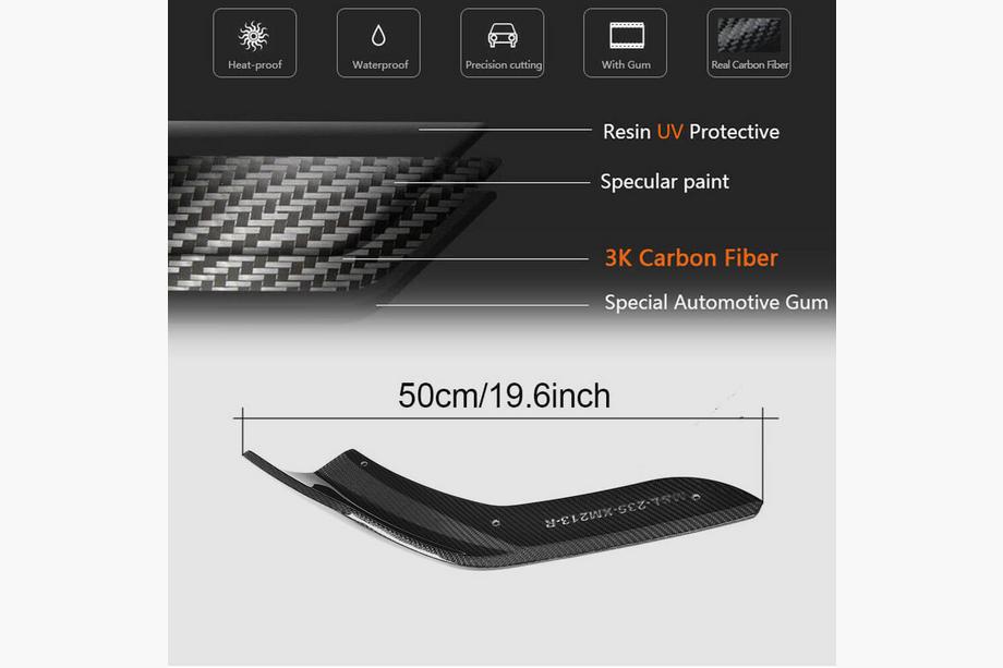 BMW 2-serie F22/F23 2014–2021 Frontbumper flaps Flap (voor F87 M2/M2C, carbon) Foto 6