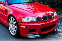 BMW 3 Serie E46 1998–2006 Voorbumper flaps Flap (voor M3, carbon) foto 1