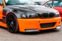 BMW 3 Serie E46 1998–2006 Voorbumper flaps Flap (voor M3, carbon) foto 2