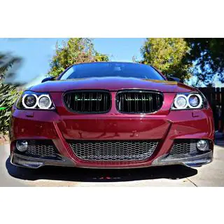 Frontbumper flaps (voor E90 2008-2011 M-Sport, carbon) foto 2