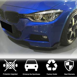 Frontbumper flaps (voor F30 M-Sport, carbon) foto 3