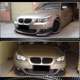Frontbumper flaps (voor M-Sport, carbon) BMW 5 Serie E60/E61 2003–2010 foto 4