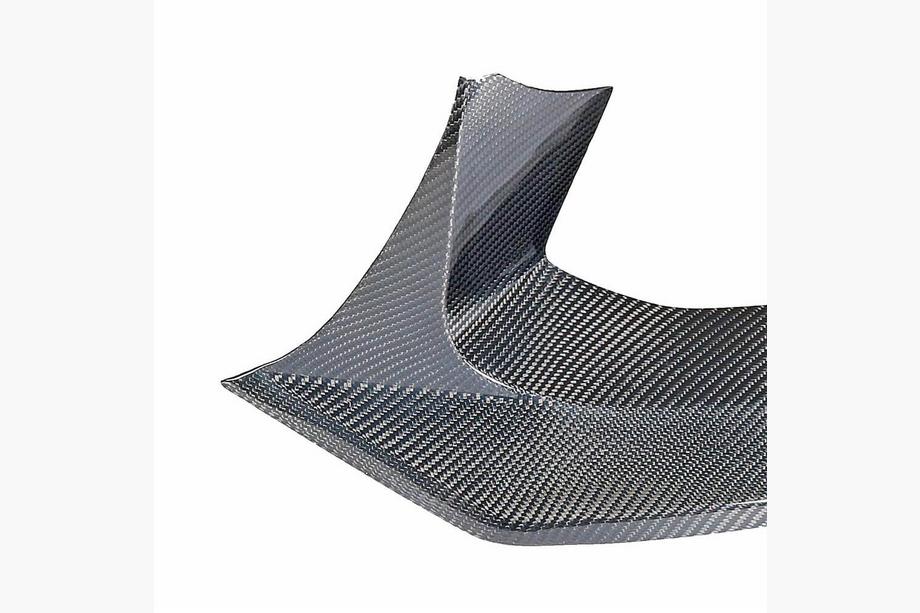 BMW 5 Serie G30/G31 2017–2023 Frontbumper flaps Flap V1 (voor M-Sport 2017-2020, carbon) Foto 4