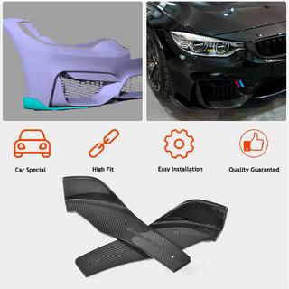 Frontbumper lip Flap V1 (voor F82/F83, carbon) BMW 4 Serie F32/F33/F36 2012–2020 foto 2