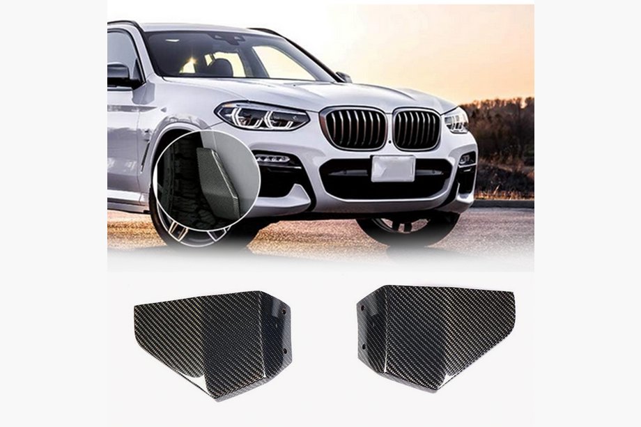 BMW X3 G01 2018– Frontbumper flaps Flap (voor originele M-Sport 2018-2021, carbon) Image